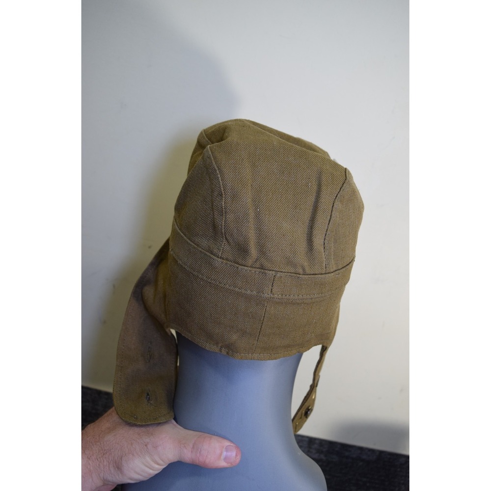 Soviet Russian Afghanka Hat Soldier Cap Military Hat 56 USSR + PINS - Picture 5 of 16